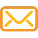 envelope, mail, Email Goldenrod icon