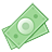 Check, Money, Cash, payment DarkSeaGreen icon