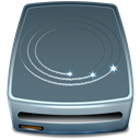 Extern, harddisk, Idvd DimGray icon