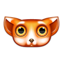 Animal, Fox, Firefox Black icon