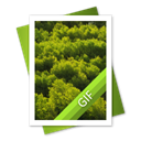 File, Gif Black icon