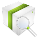 Box, product, search WhiteSmoke icon