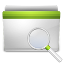 search, Folder Gainsboro icon