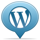 Balloon, Social, 27, Wordpress SteelBlue icon