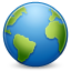 earth, web, Browser, world SteelBlue icon