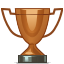 Prize, win, Victory, cup SaddleBrown icon