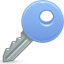 Key CornflowerBlue icon