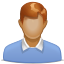 male, person, Man, user CornflowerBlue icon