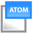 Atom DodgerBlue icon