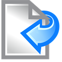 paper, Left, document LightSlateGray icon