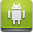 Android, robot YellowGreen icon