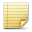 yellow, legal, File, paper, document, Note, pad Icon