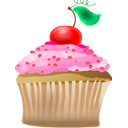 cupcake, cake Tan icon