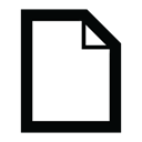 document, File Black icon