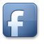 social media, Facebook SteelBlue icon