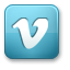 Vimeo SteelBlue icon