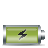 Battery, charging, horizontal DarkKhaki icon