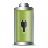 Battery, plugged in Icon