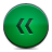 rewind, green, button ForestGreen icon