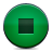 green, button, stop Icon