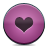 pink, button, Heart PaleVioletRed icon