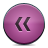 button, rewind, pink PaleVioletRed icon