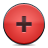 red, button, Add Icon