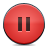 red, button, Pause Tomato icon