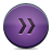 button, violet, fastforward Icon