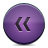 rewind, violet, button Icon