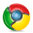 google chrome, chrome Gold icon