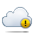 Cloud, Alert Lavender icon