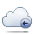 Back, Cloud Icon