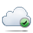 Check, Cloud Lavender icon