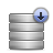 download, Database Gray icon