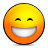 emote, happy face, smiley, Biggrin Gold icon