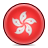 Hong, kong, flag Crimson icon