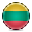 flag, Lithuania IndianRed icon