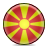Macedonia, flag IndianRed icon