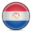 Paraguay, flag IndianRed icon