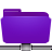 violet, Folder, Remote DarkViolet icon