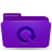 Folder, backup, violet DarkViolet icon
