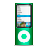 green, nano, ipod Snow icon