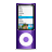 violet, ipod, nano MidnightBlue icon