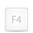 F4, Key WhiteSmoke icon