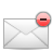 delete, mail Icon