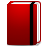 red, Moleskine Icon