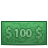 100, Money Icon