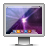 Blaze, light, screen, of, glossy LightSlateGray icon