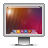 screen, lensflare Brown icon
